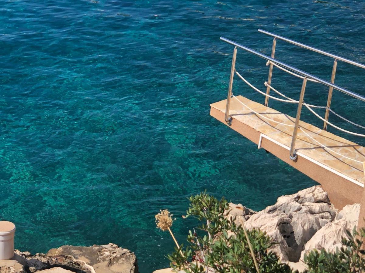 Villa Dani Sea & Pool Apartments Trogir Bagian luar foto
