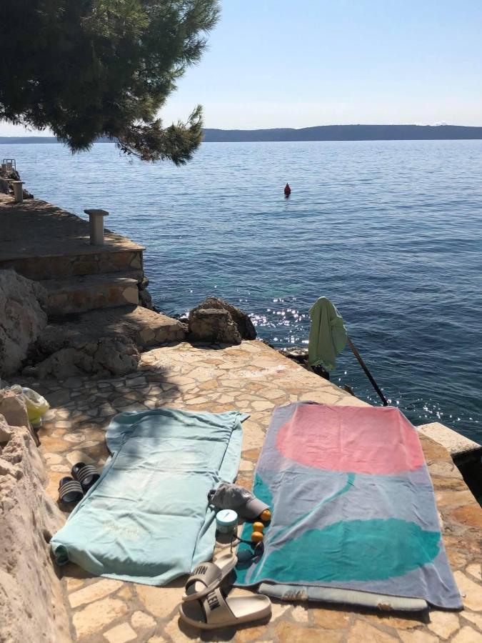 Villa Dani Sea & Pool Apartments Trogir Bagian luar foto