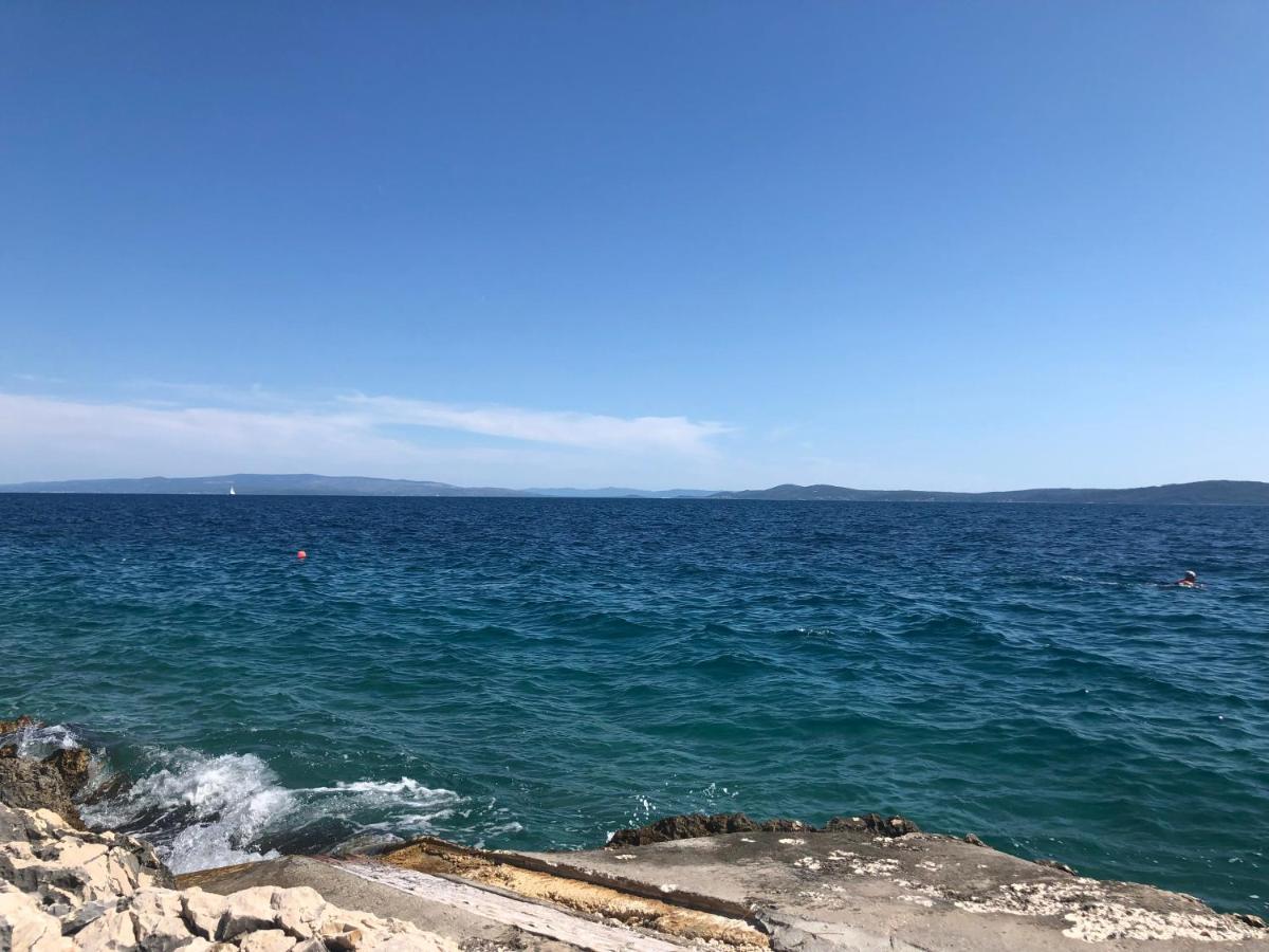Villa Dani Sea & Pool Apartments Trogir Bagian luar foto